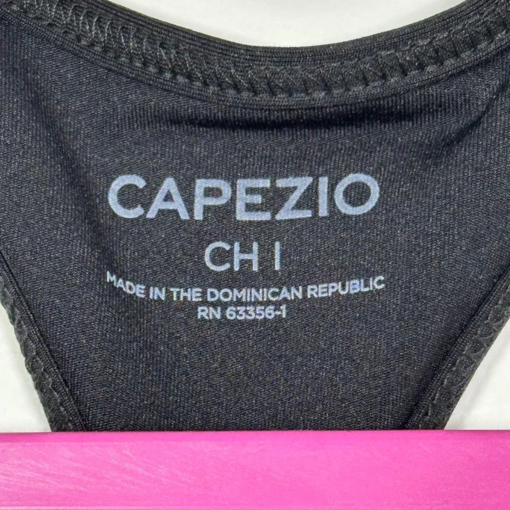 IC Capezio Girls Team Basics Racerback Bra Top‎ Black